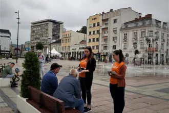 Улична акција у Нишу